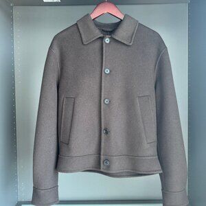 Zara Origins Double Faced Wool Jacket